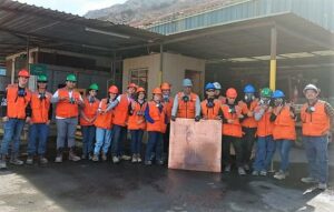 Estudiantes de la carrera de Minería del Liceo Mixto visitaron faenas en Catemu