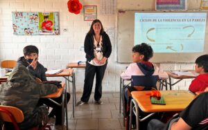 Niños del Liceo Mixto San Felipe aprenden a prevenir la violencia de género