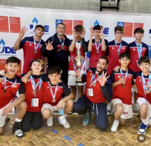 Liceo Particular Mixto San Felipe obtuvo el tercer lugar nacional de básquetbol sub 14