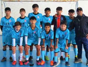 Equipo sub 14 de futsal del Liceo Mixto ocupó el segundo lugar regional de la disciplina